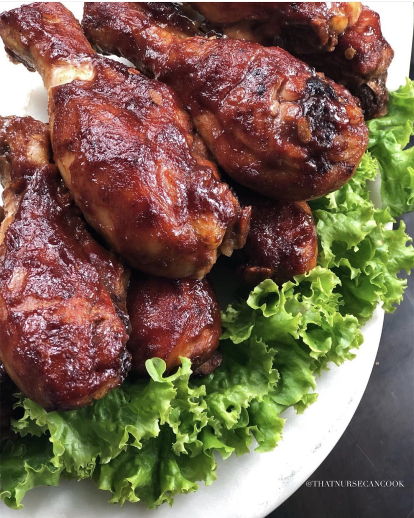 Oven Baked Barbecue Chicken Wings