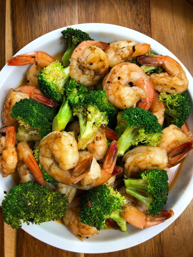 Delicious Shrimp & Broccoli - That Nurse Can Cook