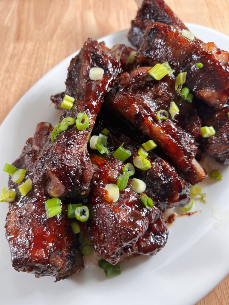 Sorrel Glazed Spare Ribs - That Nurse Can Cook